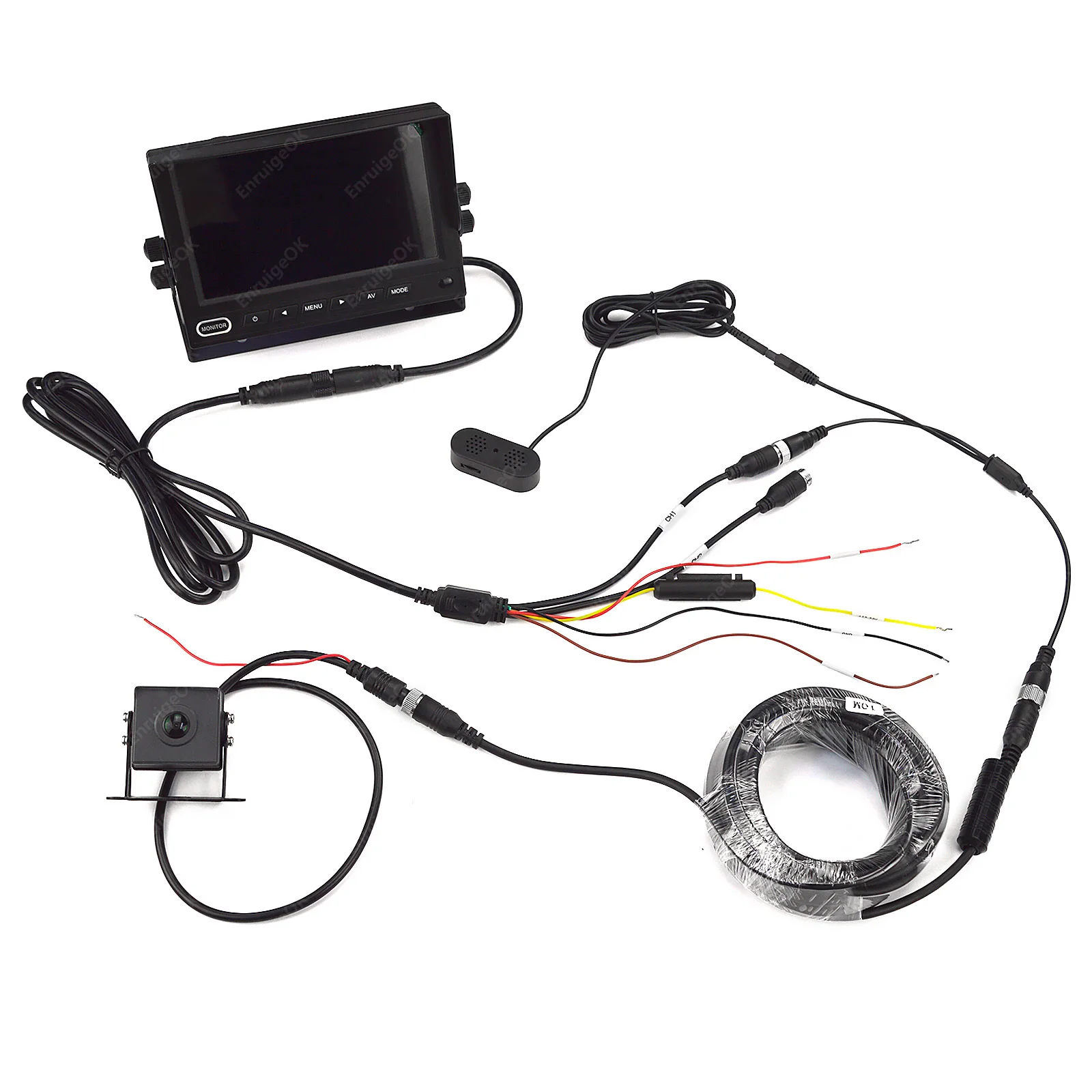EnruigeOK Millimeter wave reversing radar rear view camera - illustrated product details
