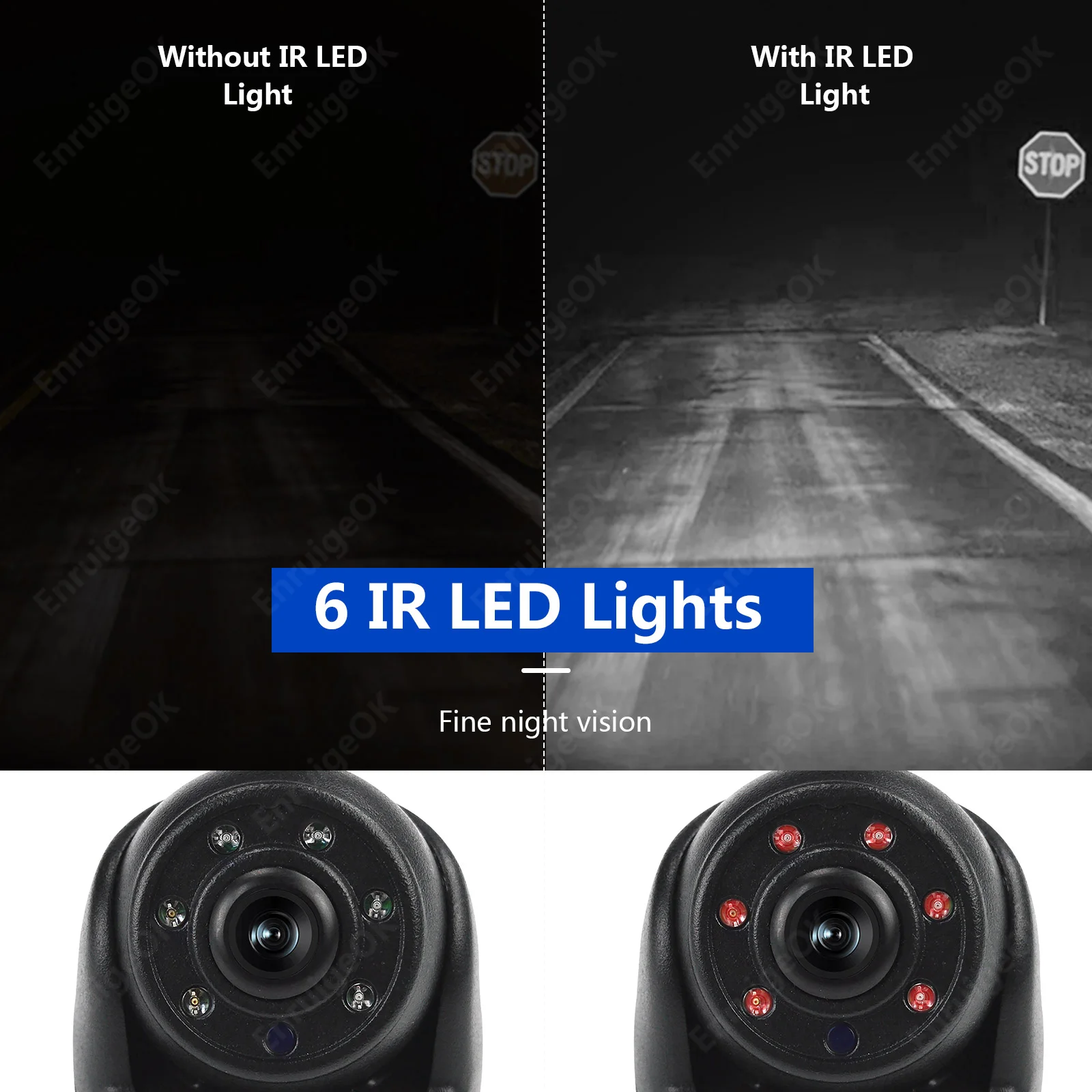 EnruigeOK Multi Purpose Mini Camera - illustrated product details