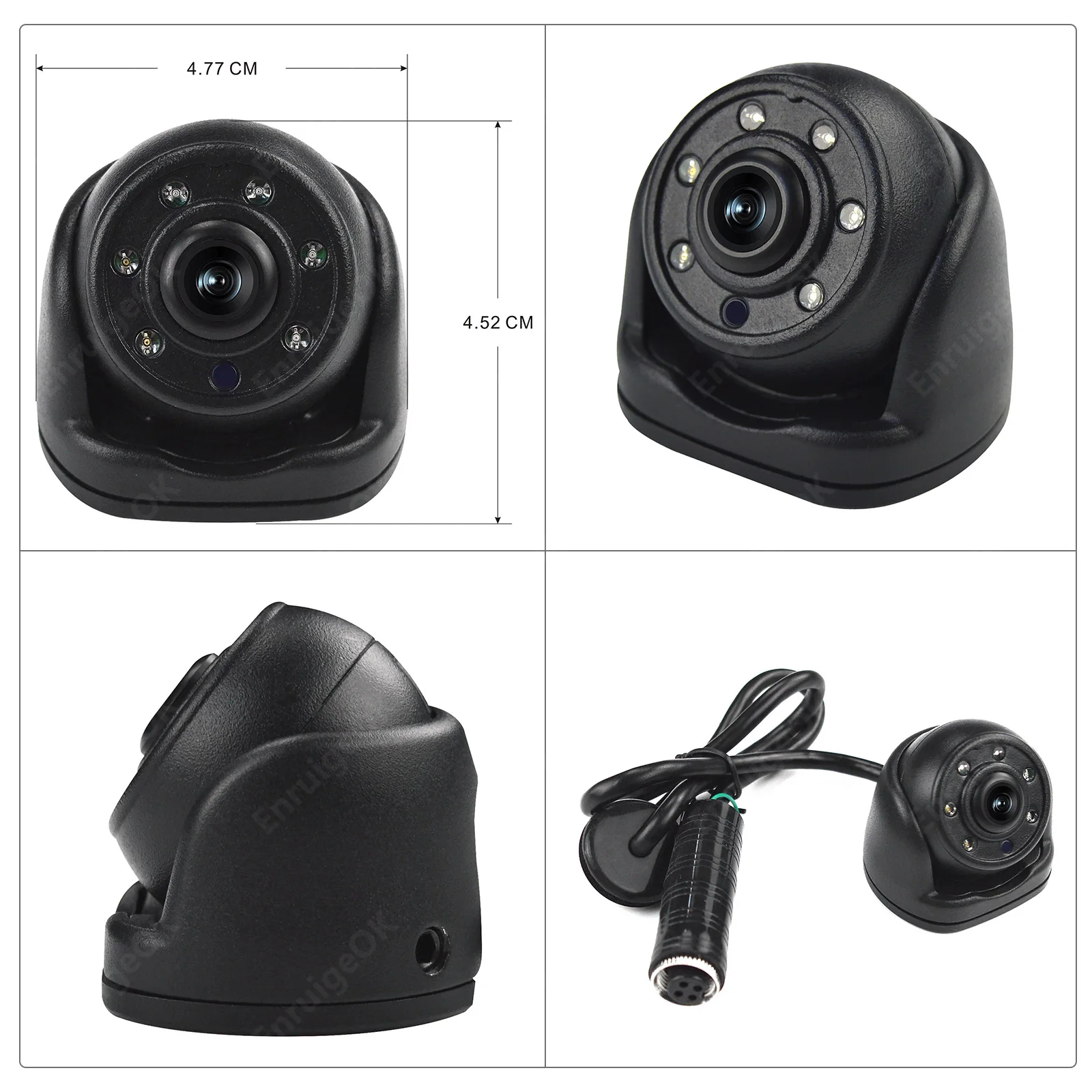 EnruigeOK Multi Purpose Mini Camera - illustrated product details