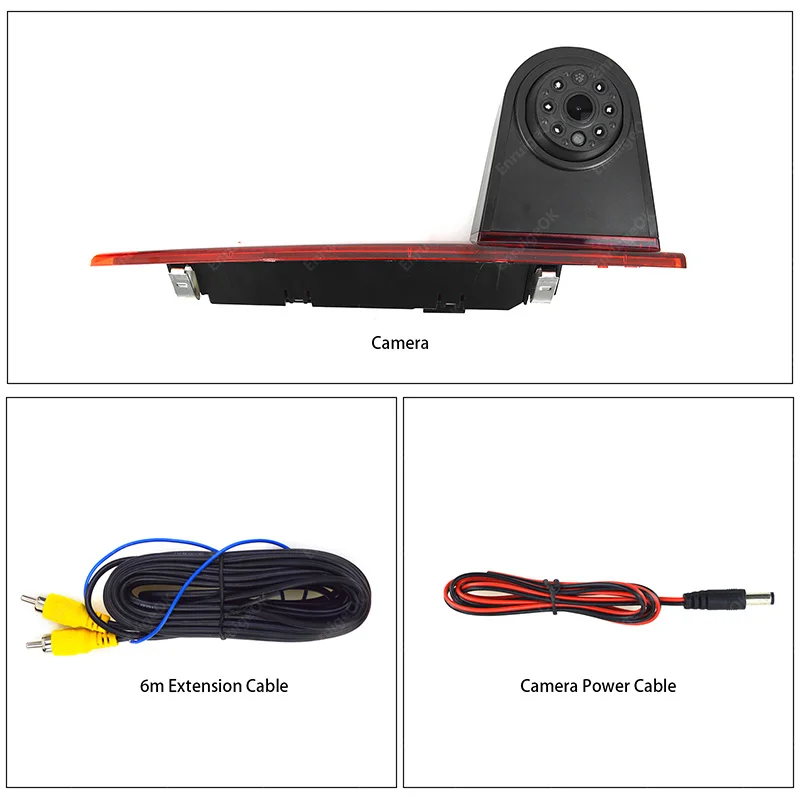 Ford Transit Custom (Barn/Split Door Bulb Version) (Fit original bulb into housing) - illustrated product details