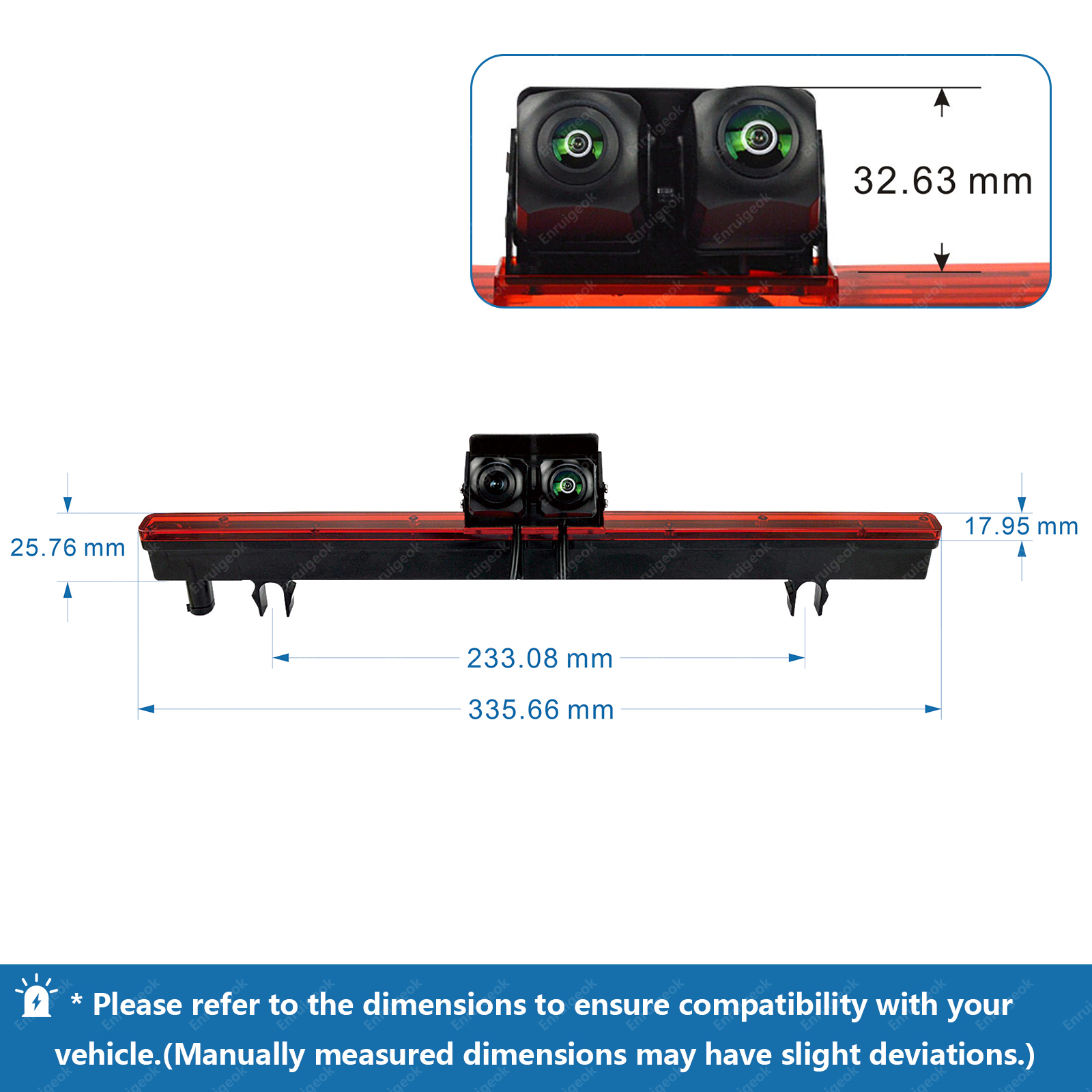 ERG-11444 brake-light camera - product image 1