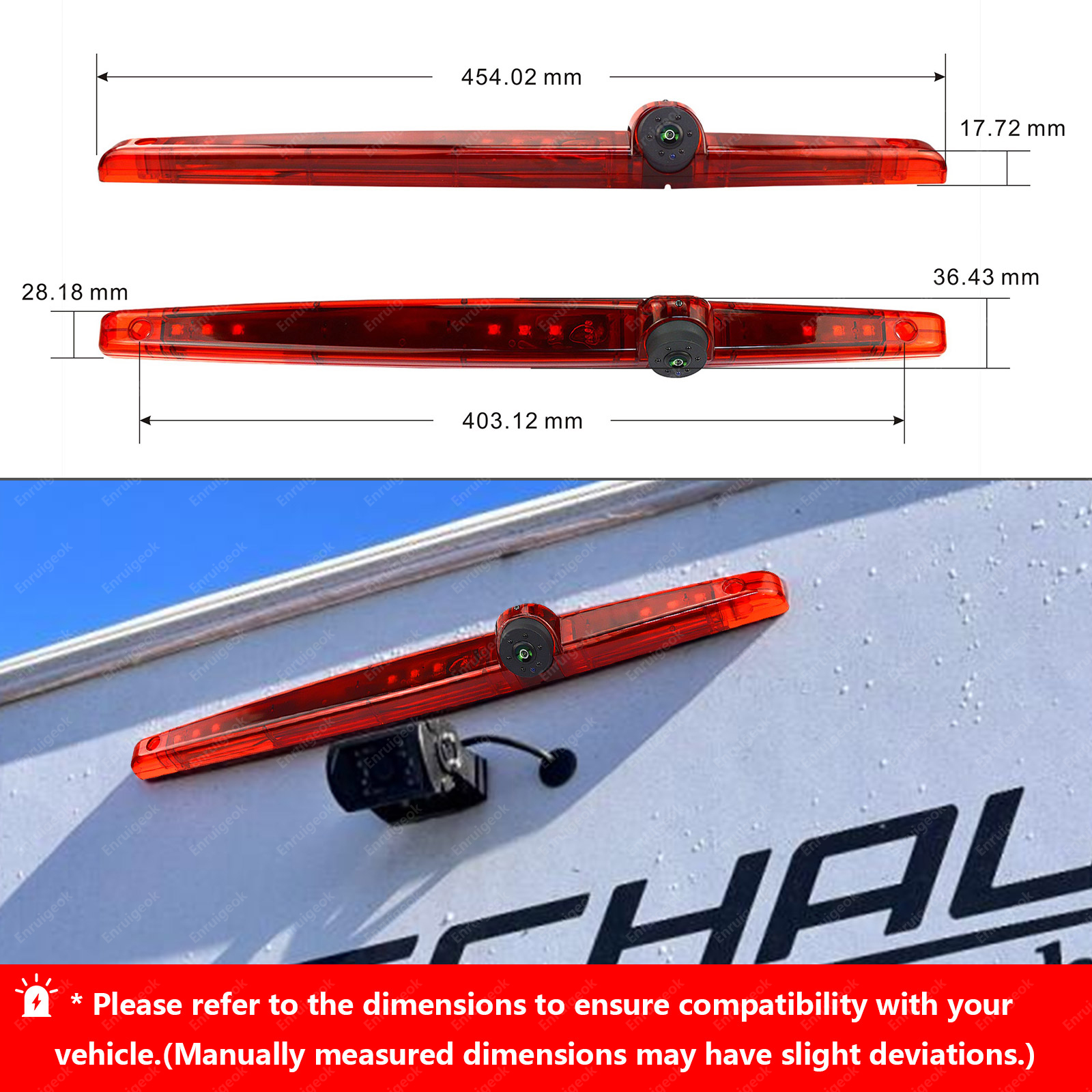 ERG-11455 brake-light camera - product image 1